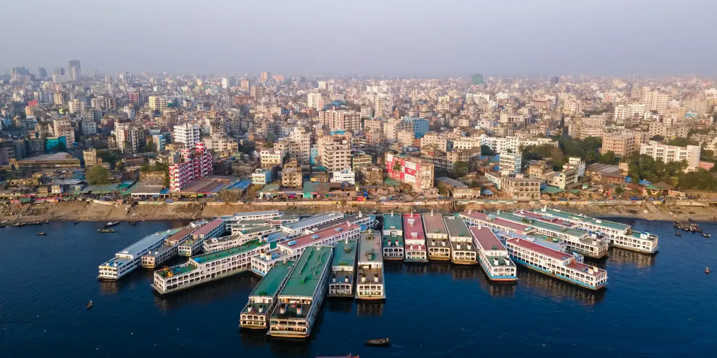 Sadarghat Flusshafen, Dhaka, Bangladesch