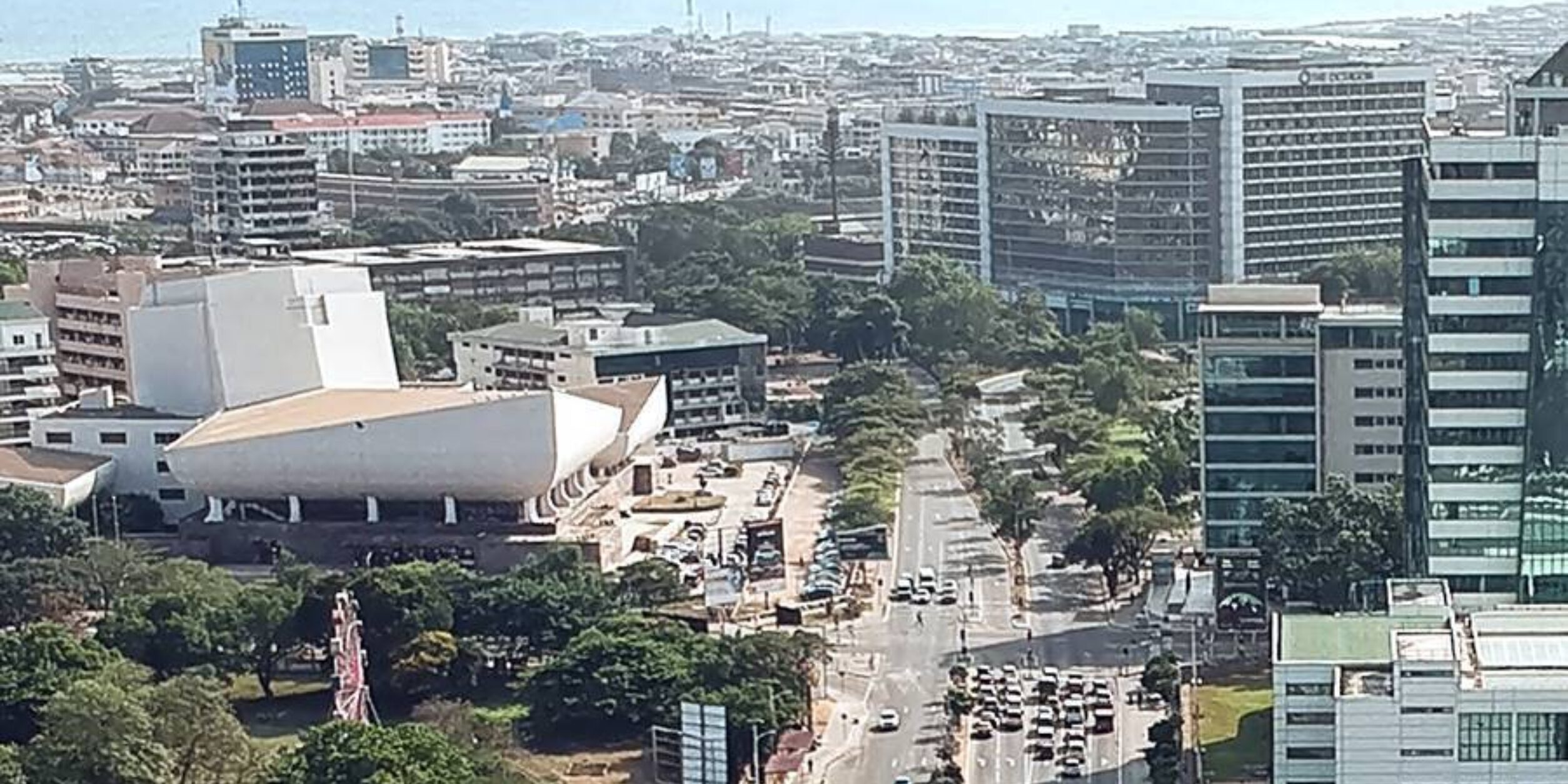 panorama von accra