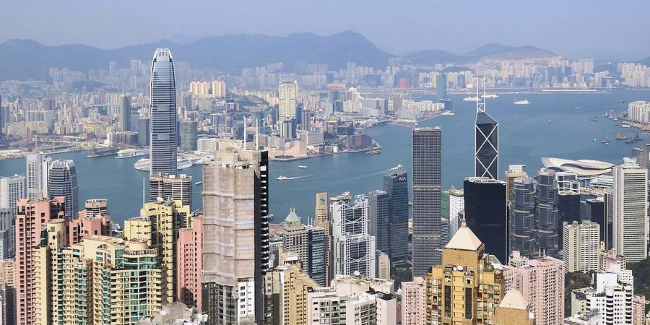 panorama von hongkong