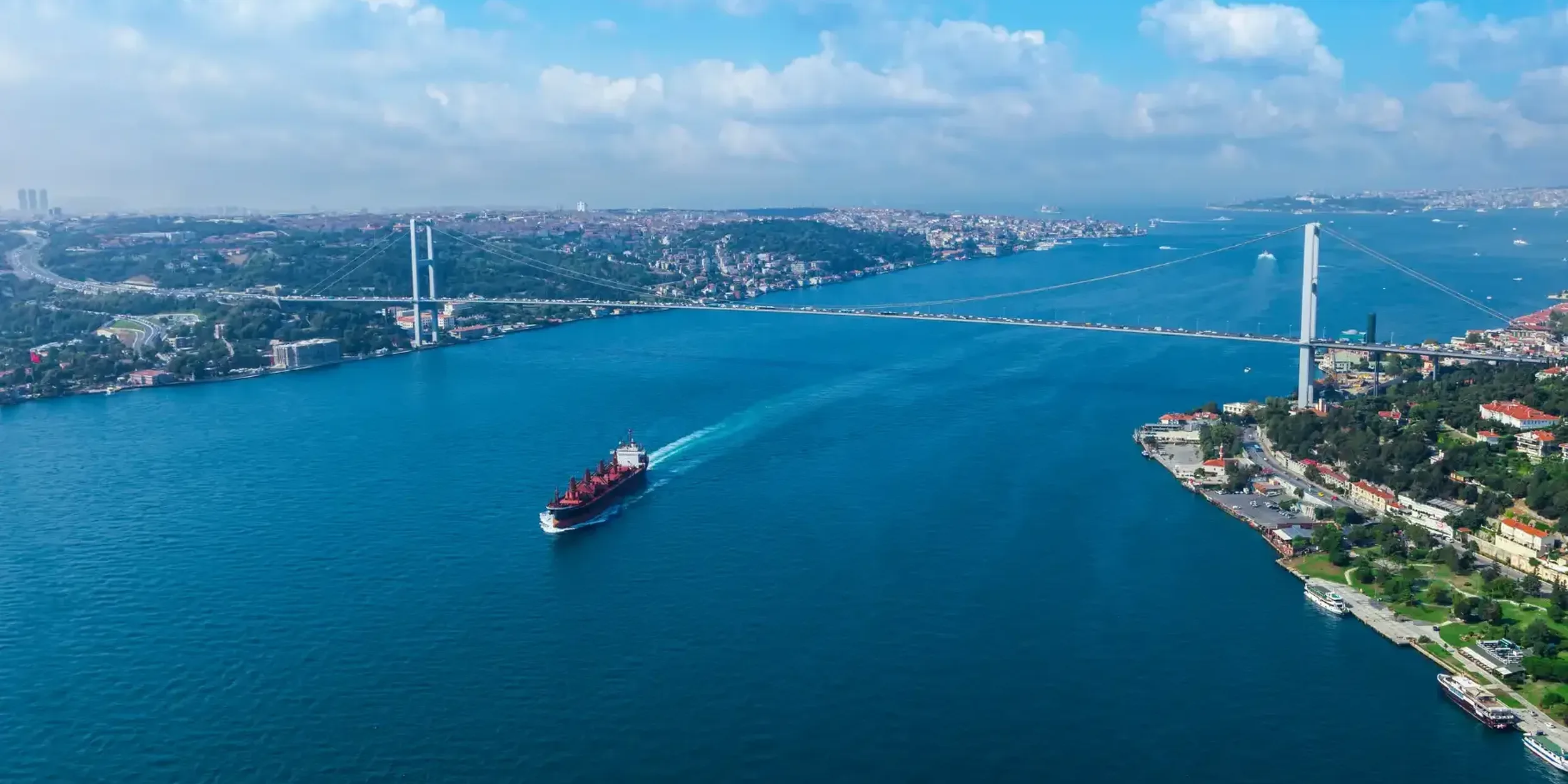 Bosporus-Brücke, Istanbul, Tuerkei