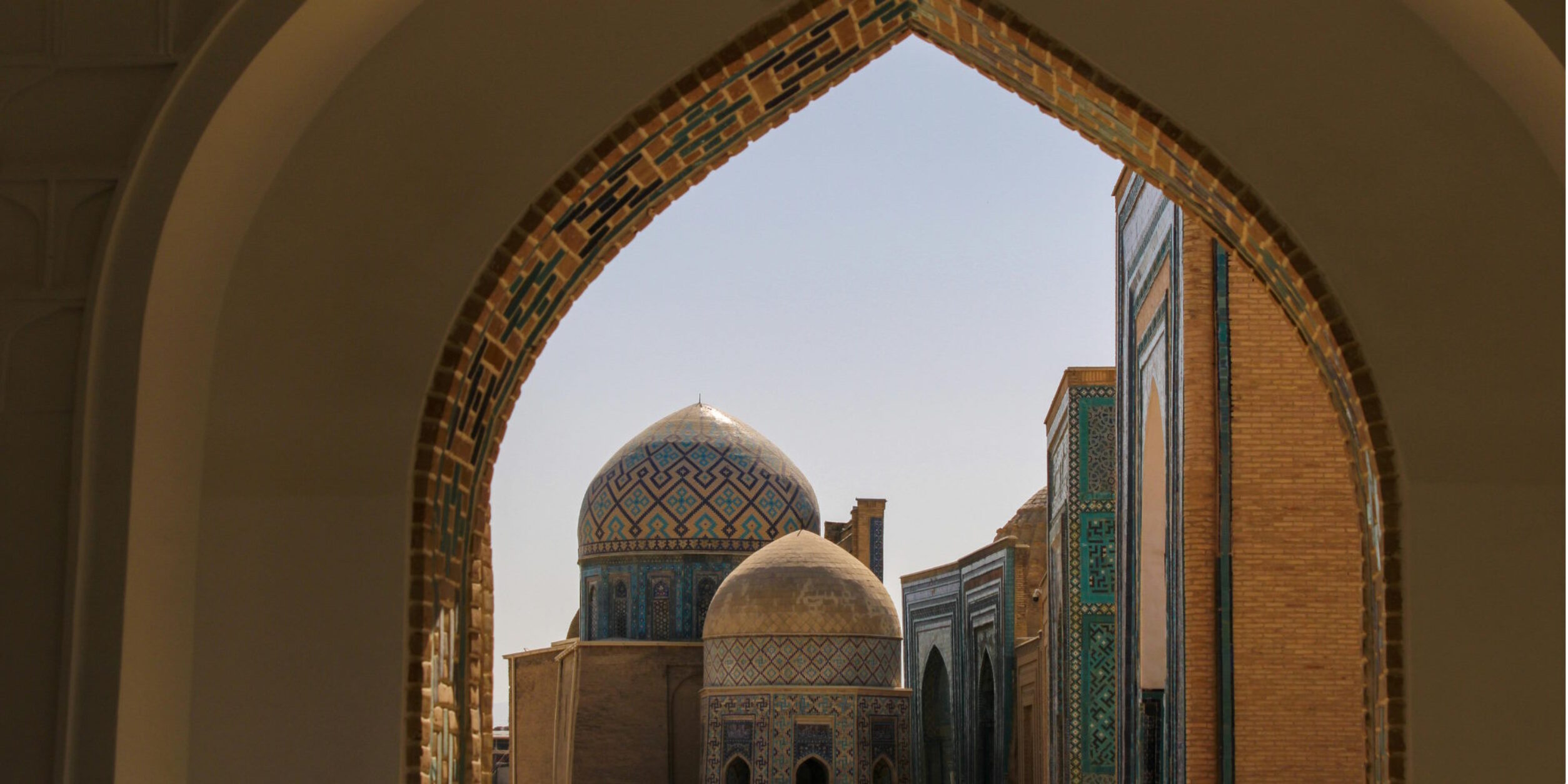 Historische Bauwerke entlang der Seidenstraße in Samarkand