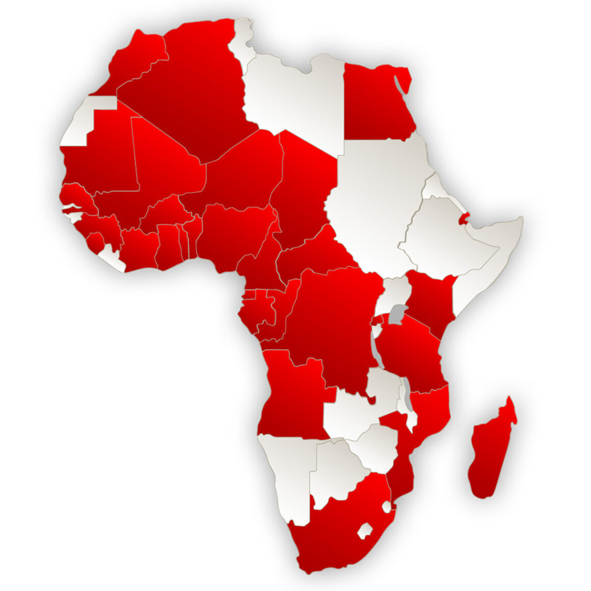 Mittelstandsallianz Afrika Karte Auslandsbüros