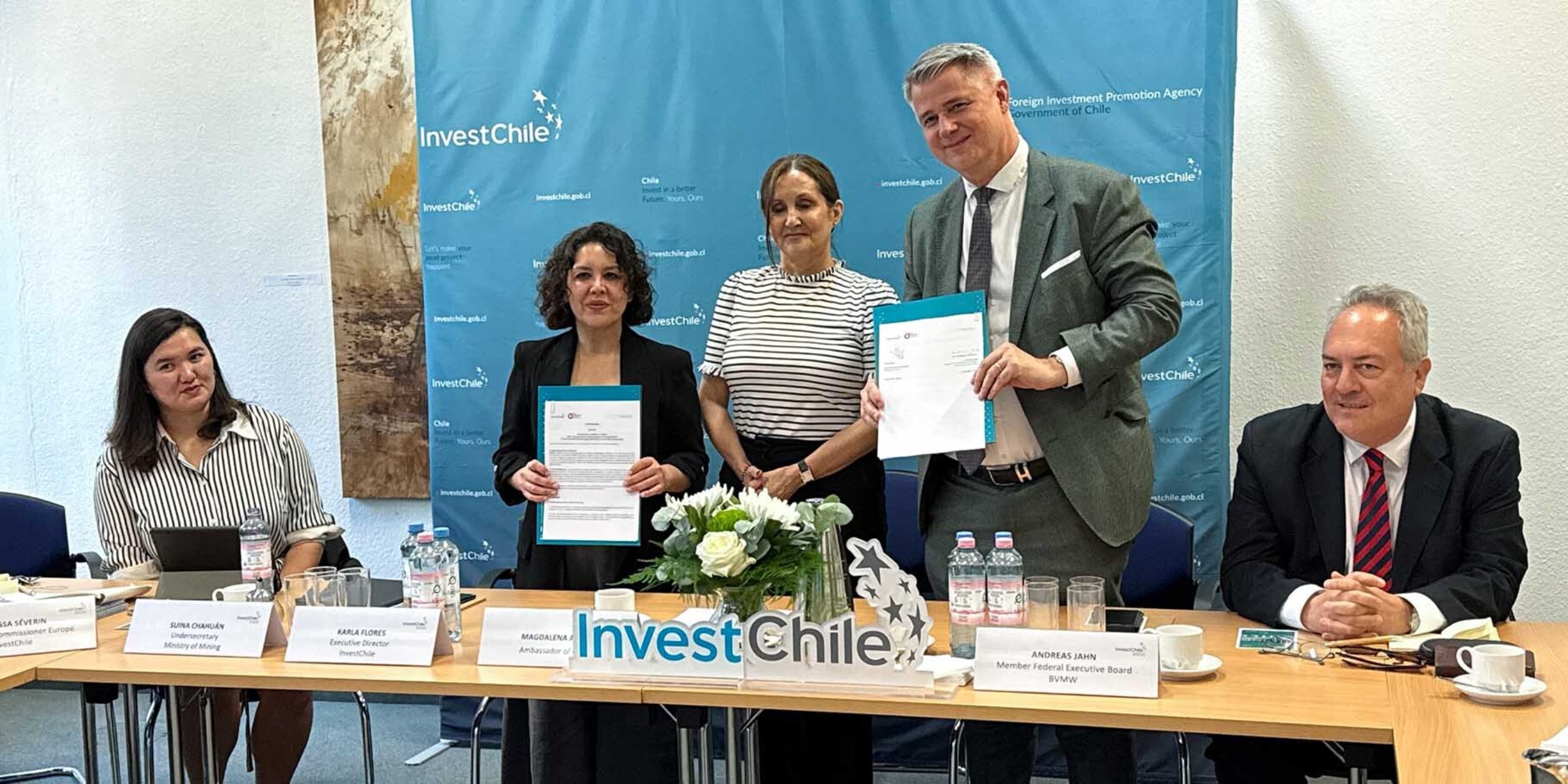 Unterzeichnung Memorandum of Understanding BVMW Invest Chile