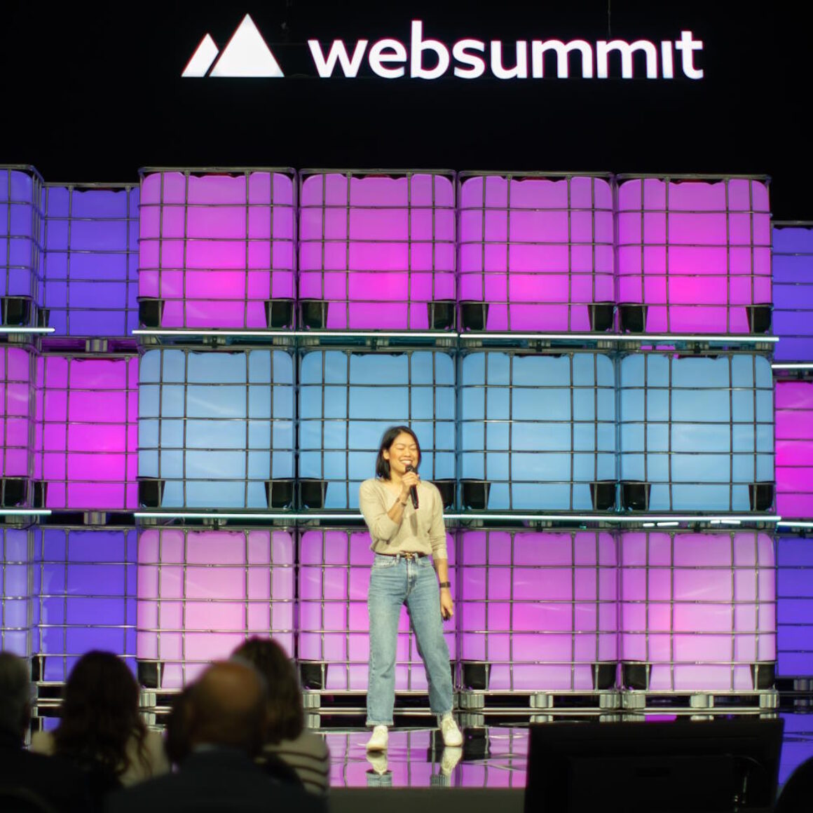 Speakerin auf Websummit