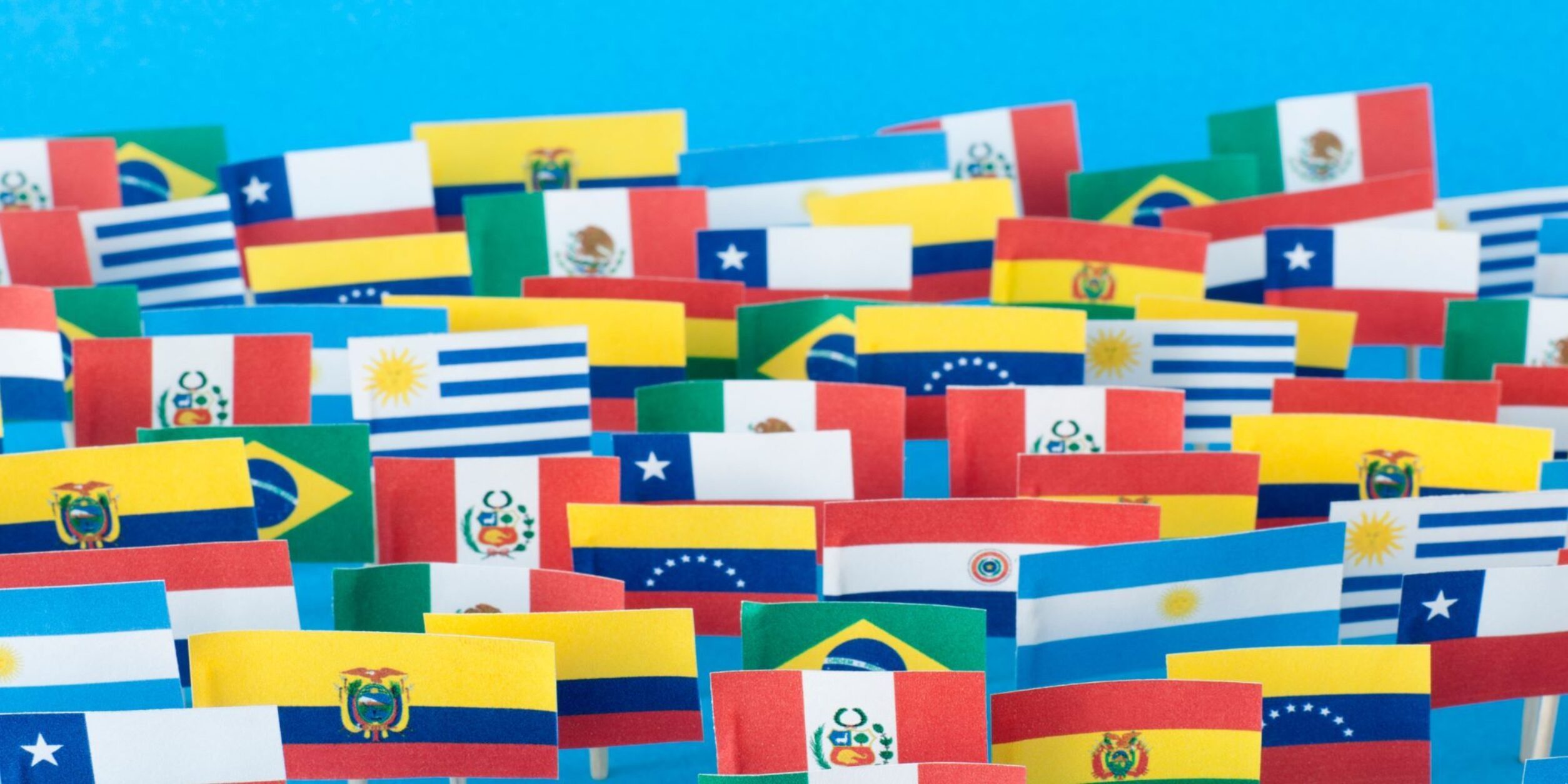 Flaggen von lateinamerikanischen Ländern