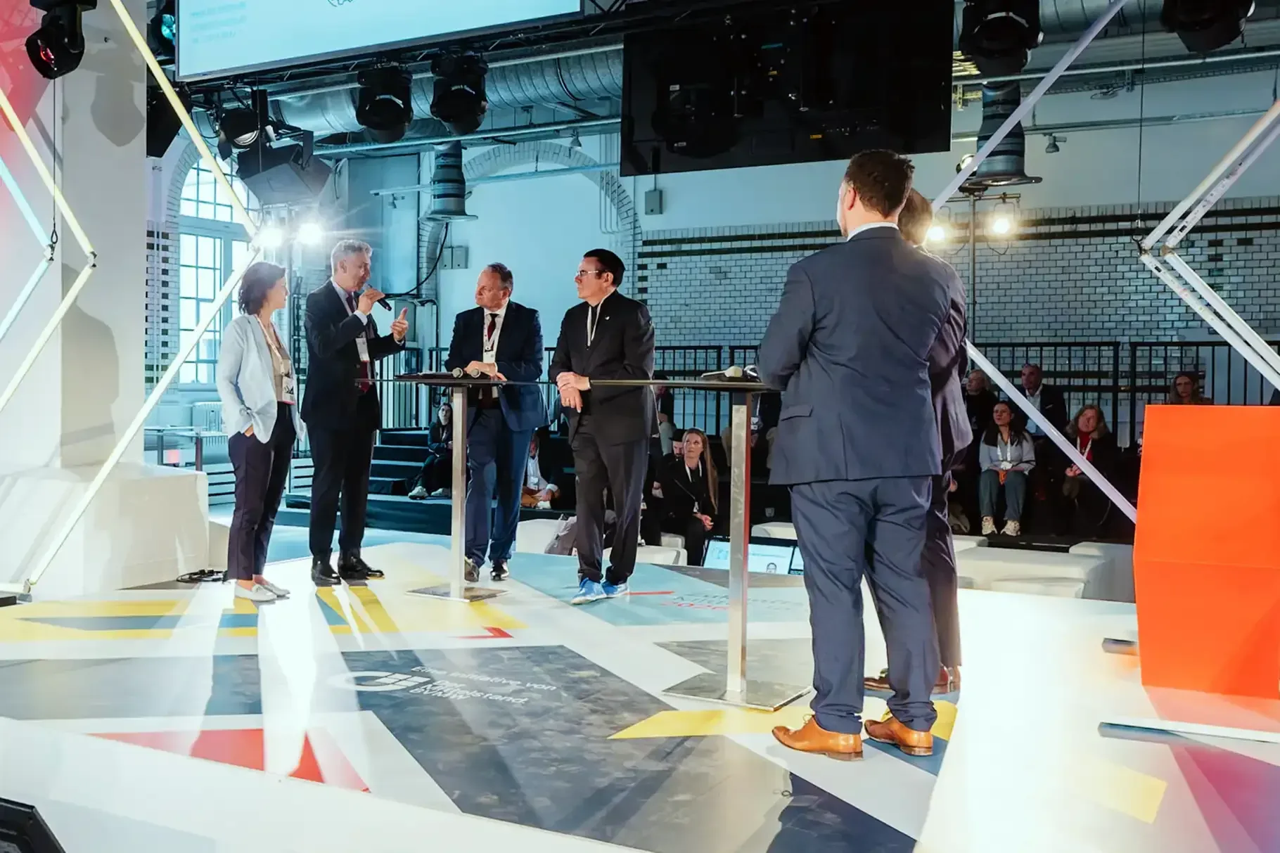 Paneltalk der Bildungsallianz, Zukunftstag Mittelstand 2026, Networking Stage