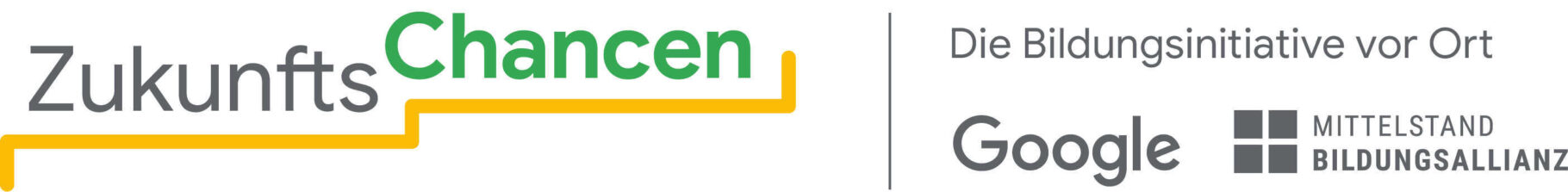 Logo Zukunfts Chancen Vor Ort rgb 2 Partner horizontal Colour Gray