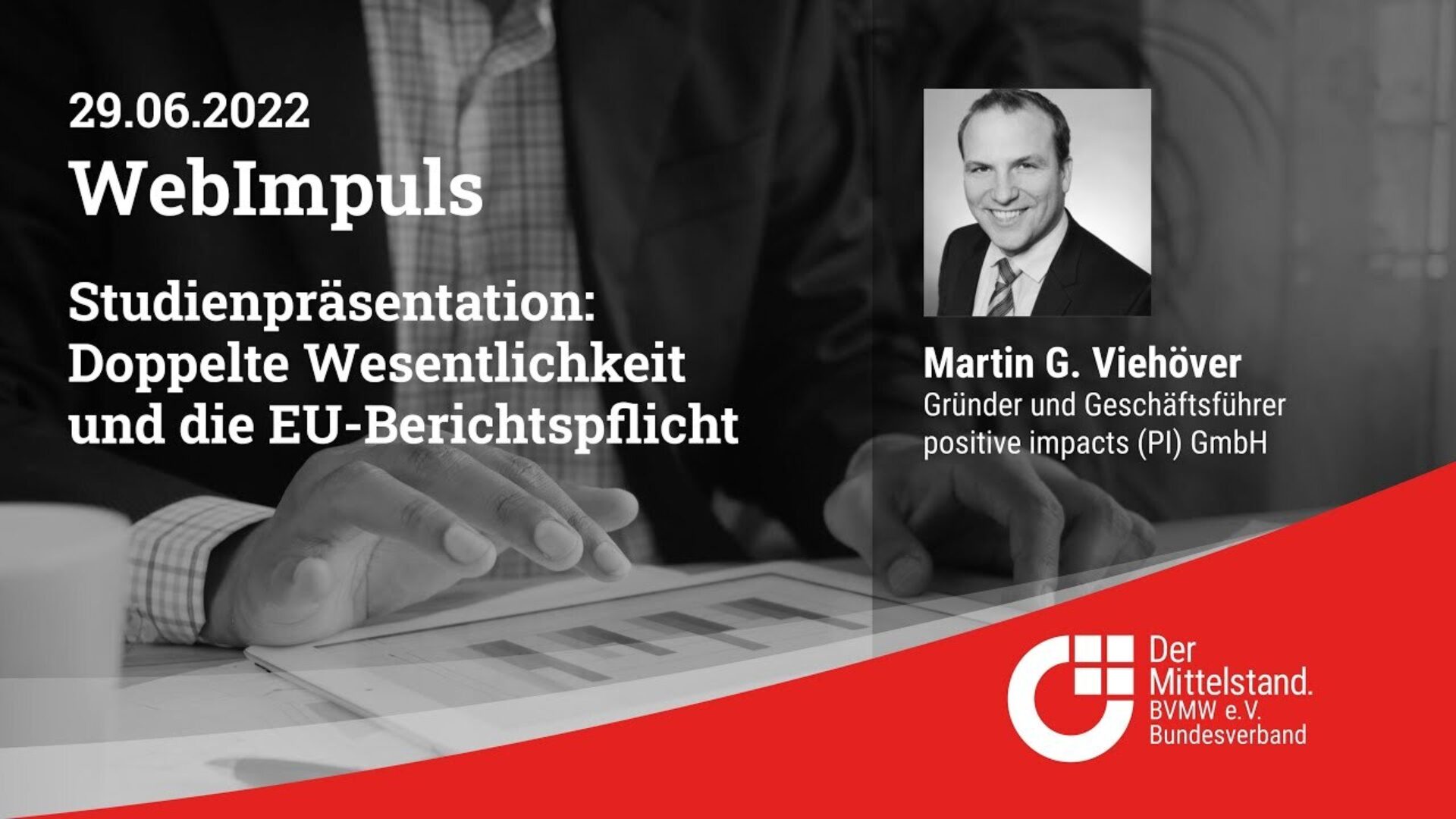 webImpuls Doppelte Wesentlichkeit und die EU Berichtspflicht