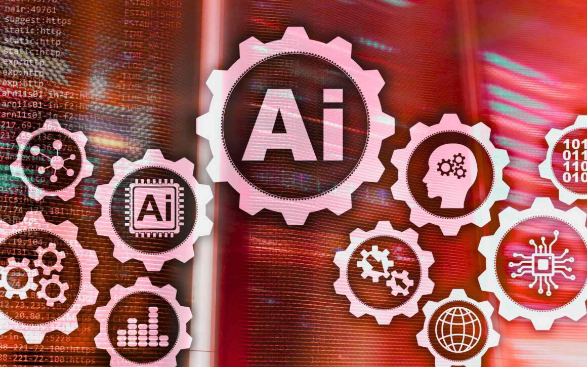 Virtuelle Darstellung von Bestandteilen der AI