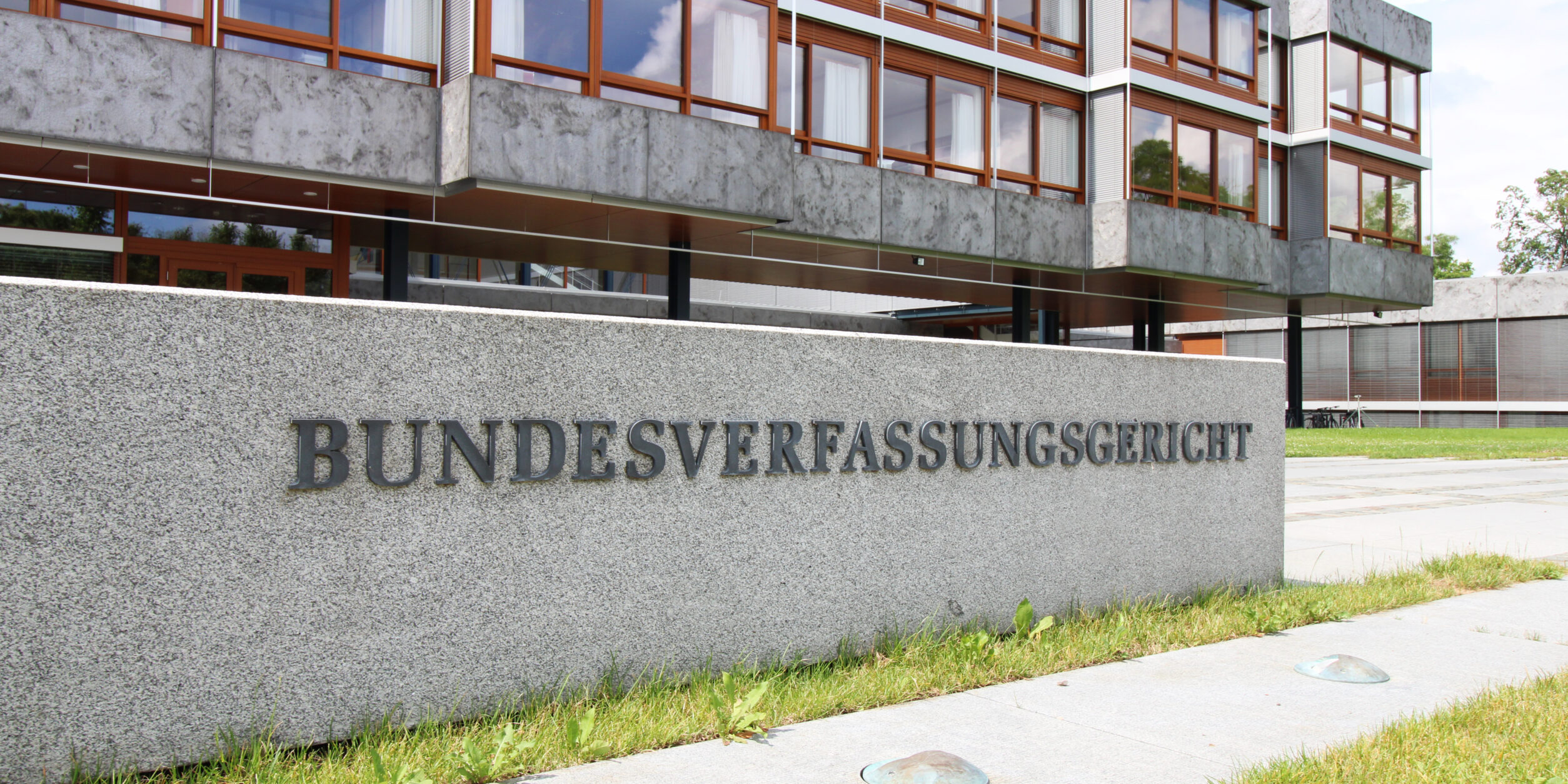 Bild des Bundesverfassungsgerichts in Karlsruhe. Hier haben sich die Richter zur Schuldenbremse entschieden..