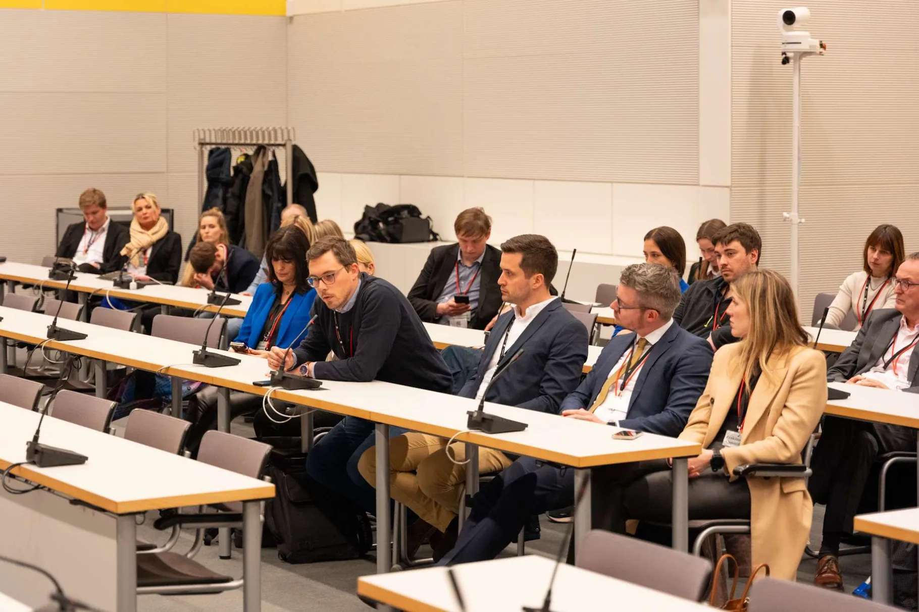 Auftaktveranstaltung „Der Junge Mittelstand“ am 31.01.2024 - Deutscher Bundestag mit Ria Schröder und Carl-Julius Cronenberg