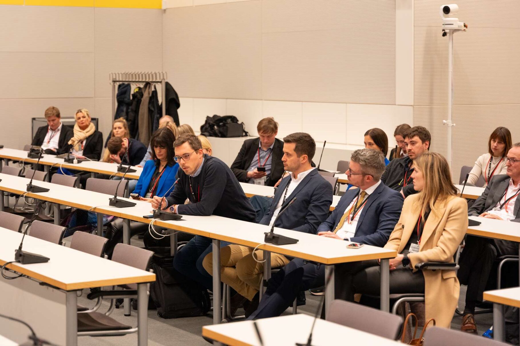 Auftaktveranstaltung „Der Junge Mittelstand“ am 31.01.2024 - Deutscher Bundestag mit Ria Schröder und Carl-Julius Cronenberg