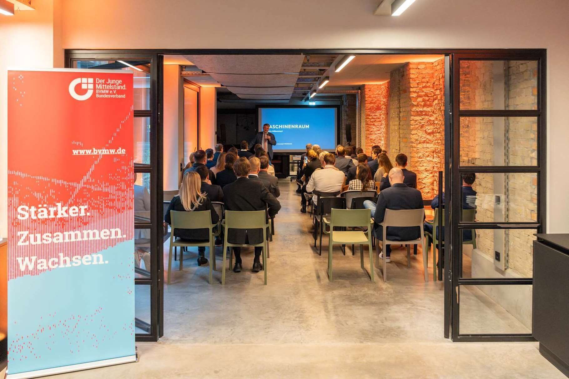 Auftaktveranstaltung „Der Junge Mittelstand“ am 31.01.2024 - Maschinenraum