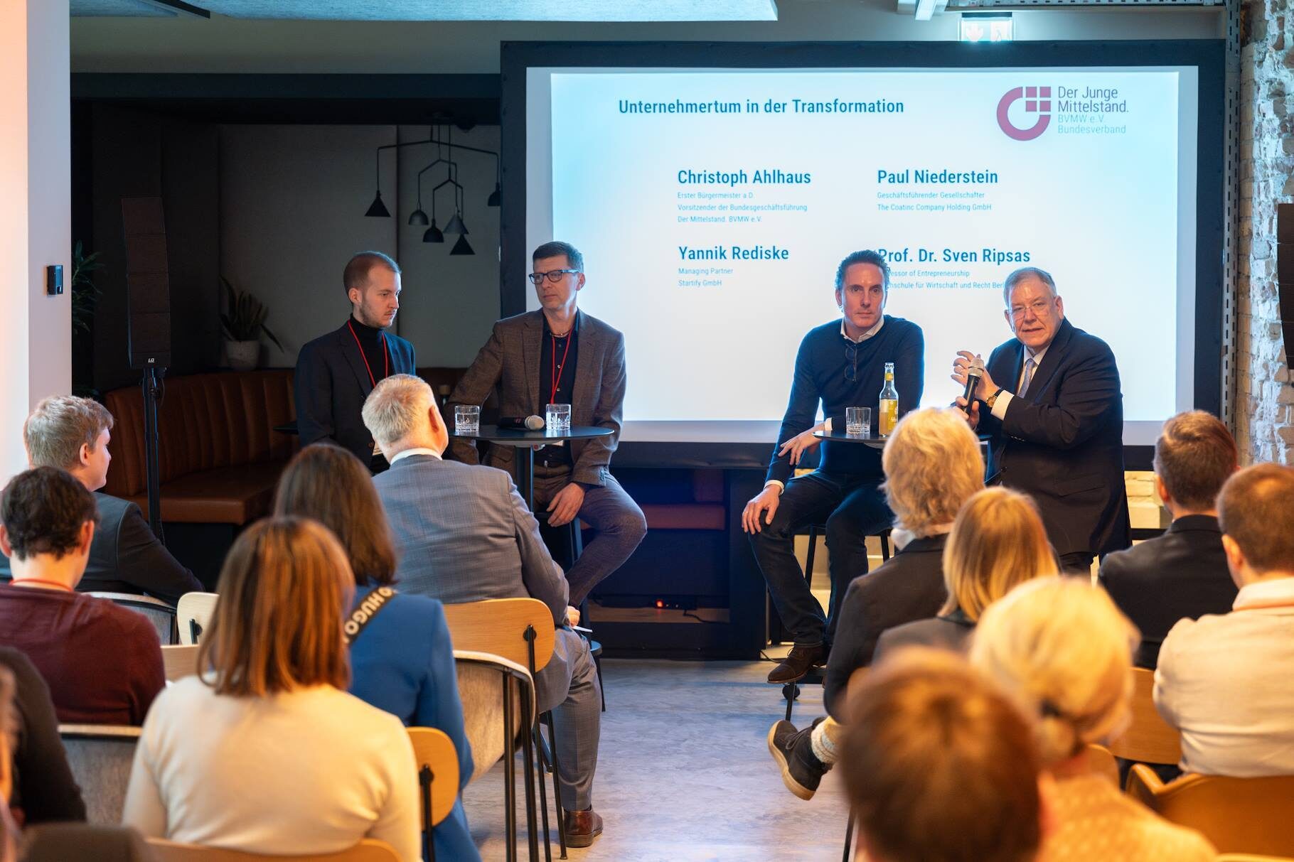 Auftaktveranstaltung „Der Junge Mittelstand“ am 31.01.2024 - Maschinenraum