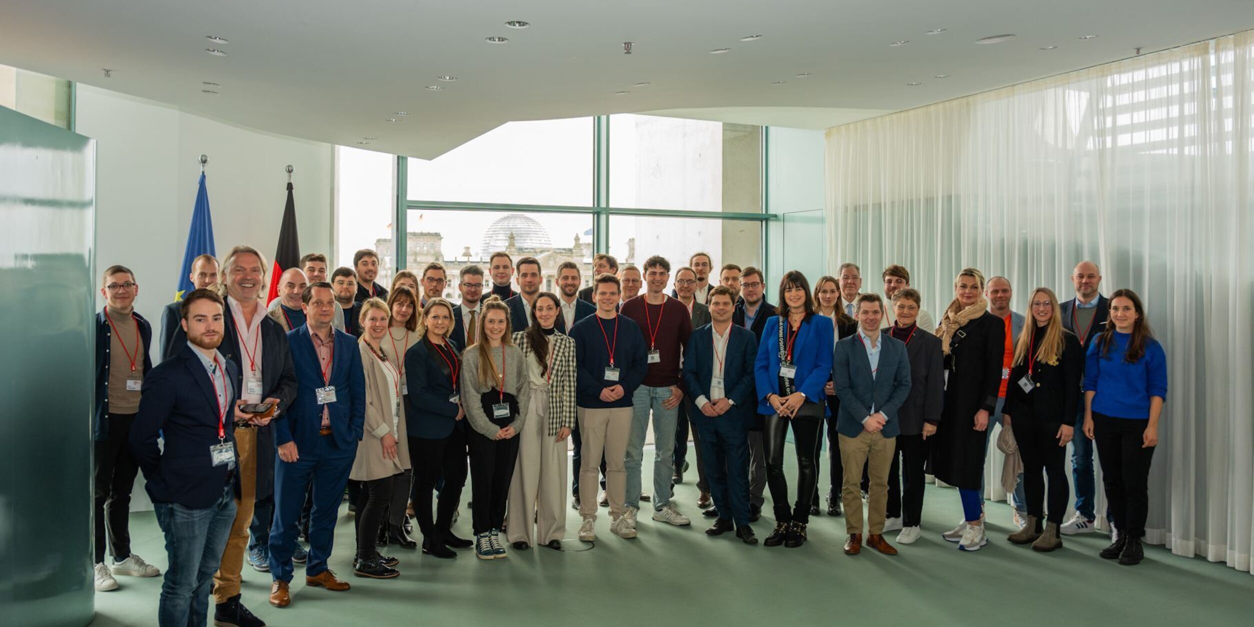 Auftaktveranstaltung „Der Junge Mittelstand“ am 31.01.2024 - Bundeskanzleramt mit Jörg Kukies