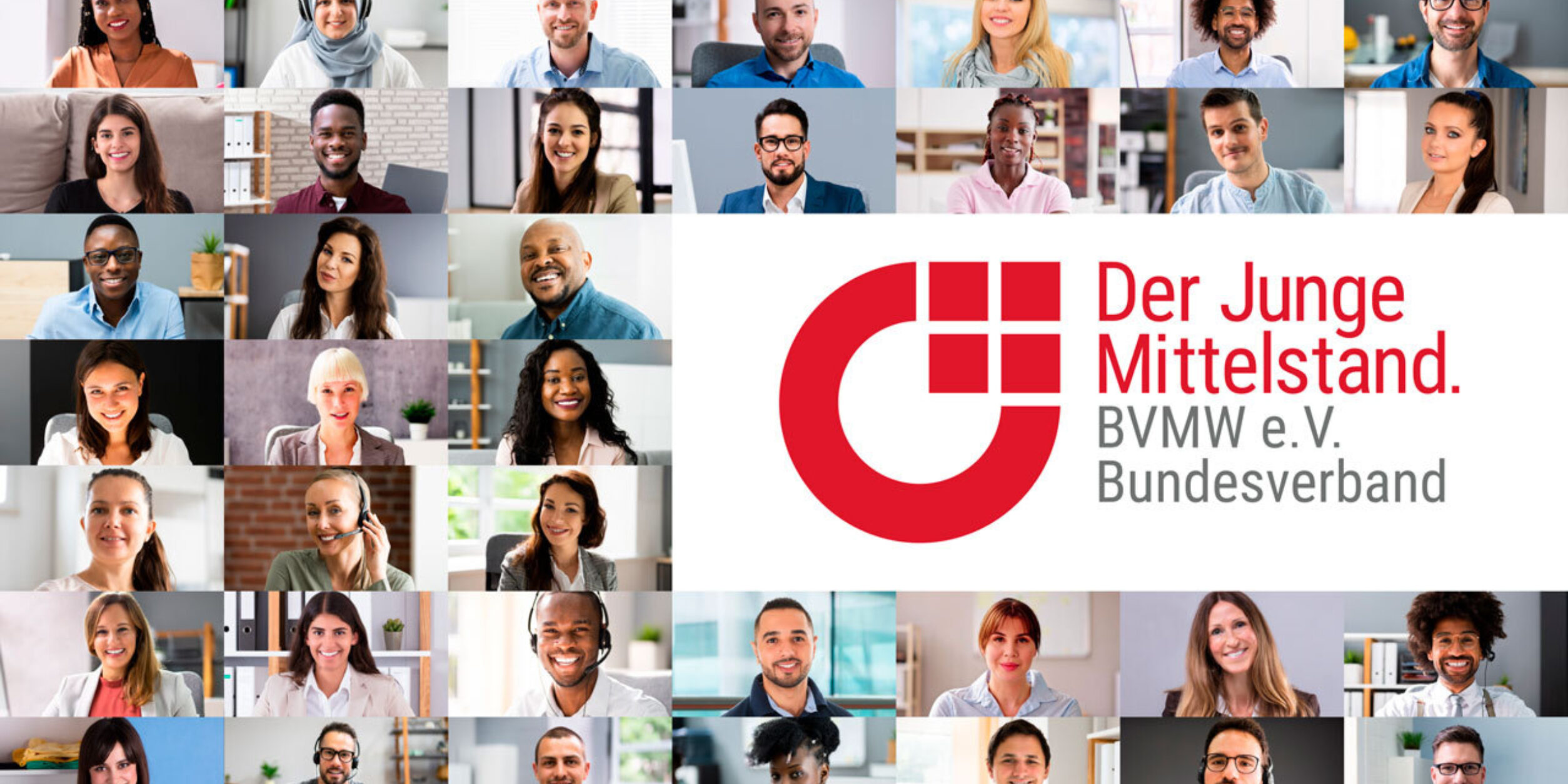 Visual mit Logo der Initiative Der Junge Mittelstand