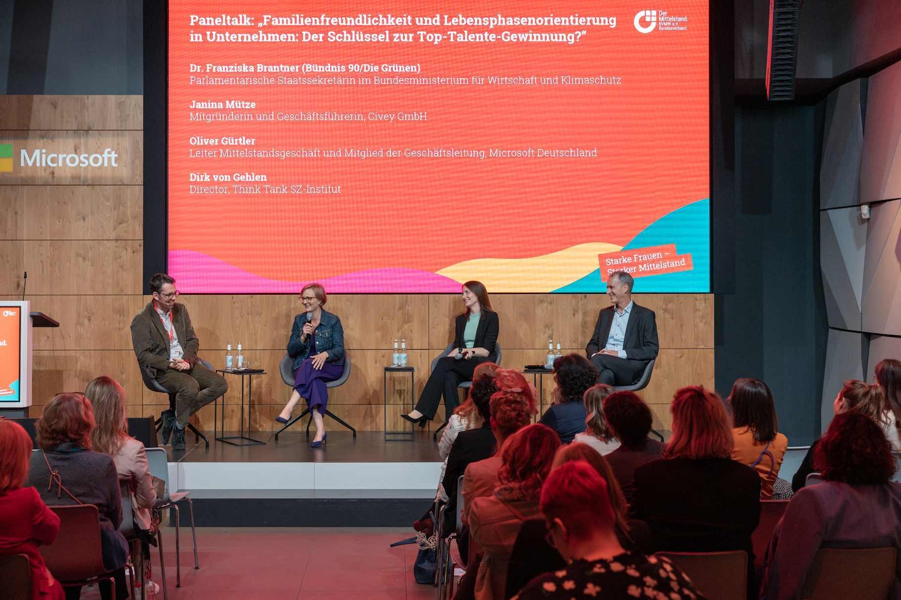 Paneltalk zum Parlamentarischen Abend