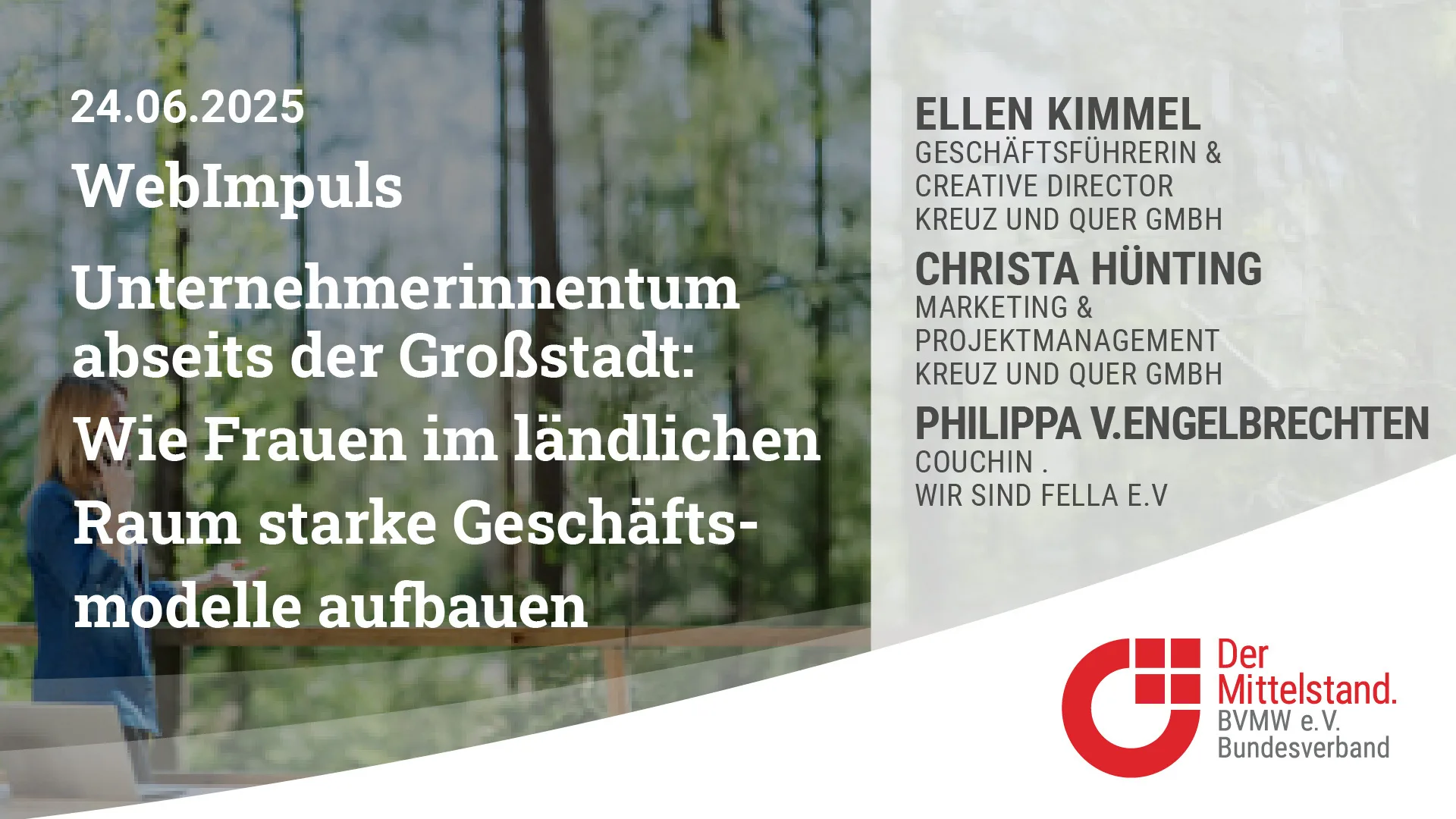Video Teaser WebImpuls Unternehmerinnen abseits der Großstadt