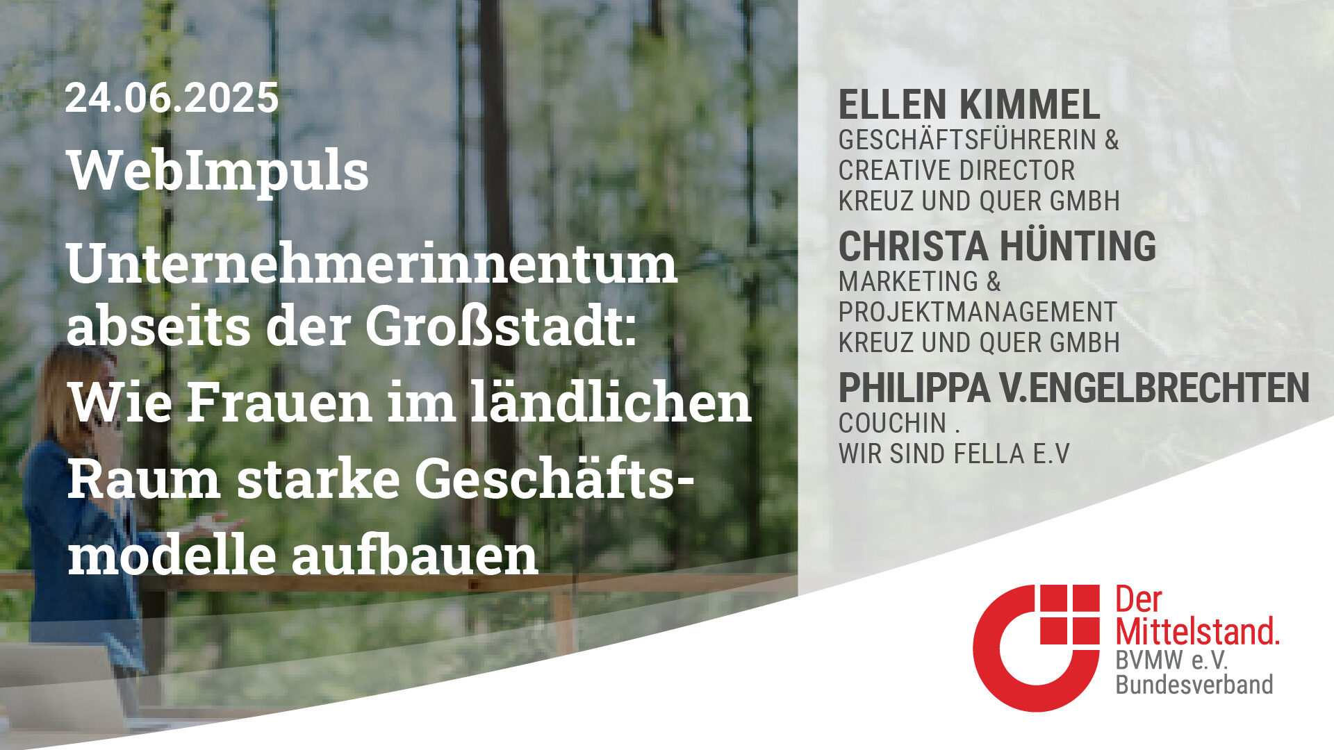 Video Teaser WebImpuls Unternehmerinnen abseits der Großstadt