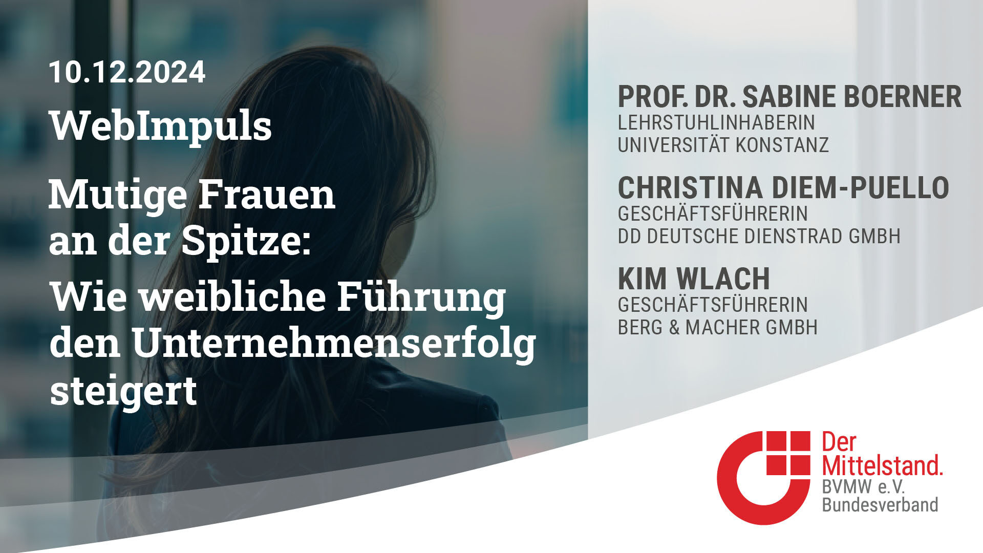 Mutige Frauen an der Spitze