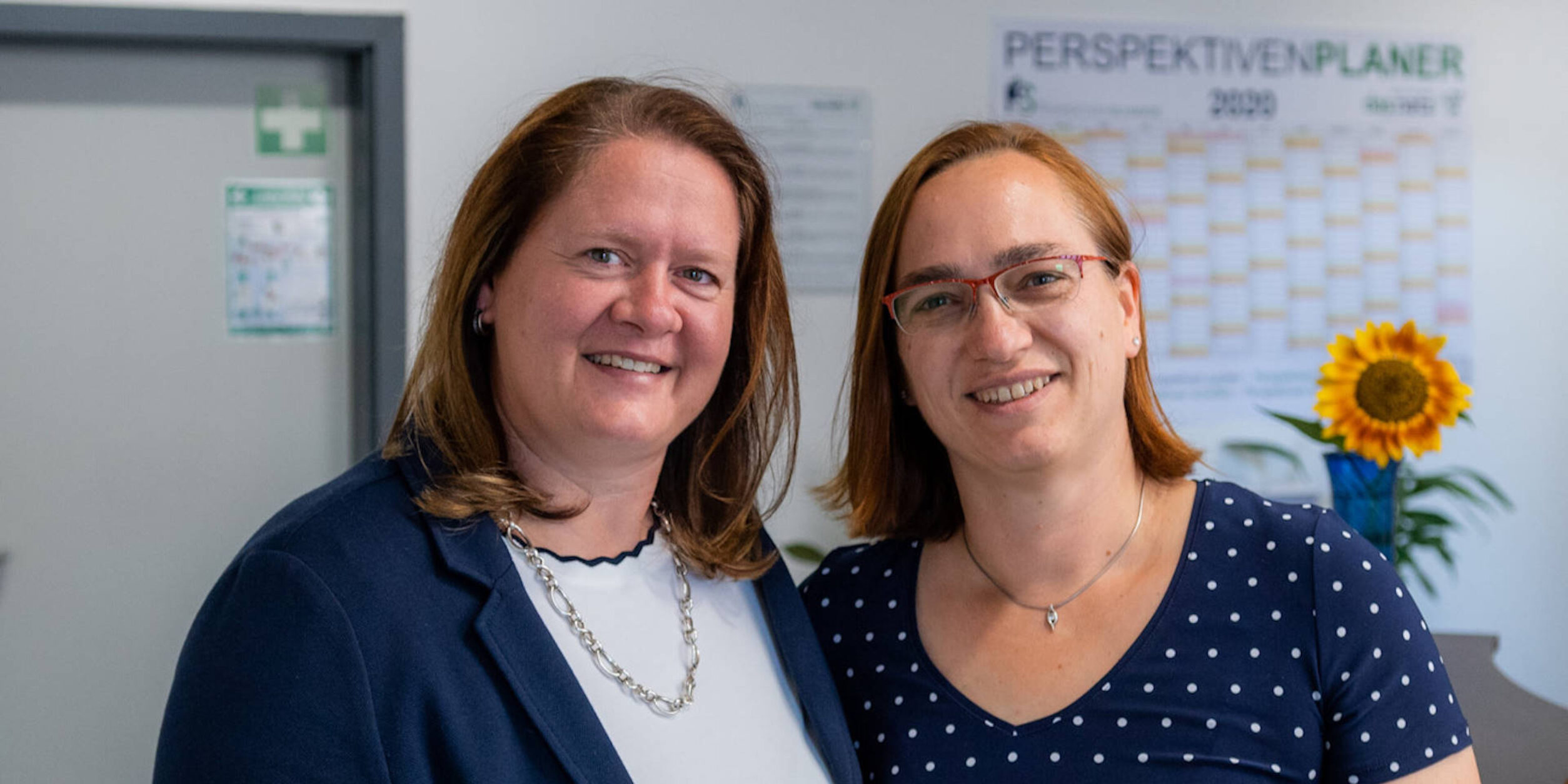 Peggy Prinz-Schmidt und Sandra Biewald